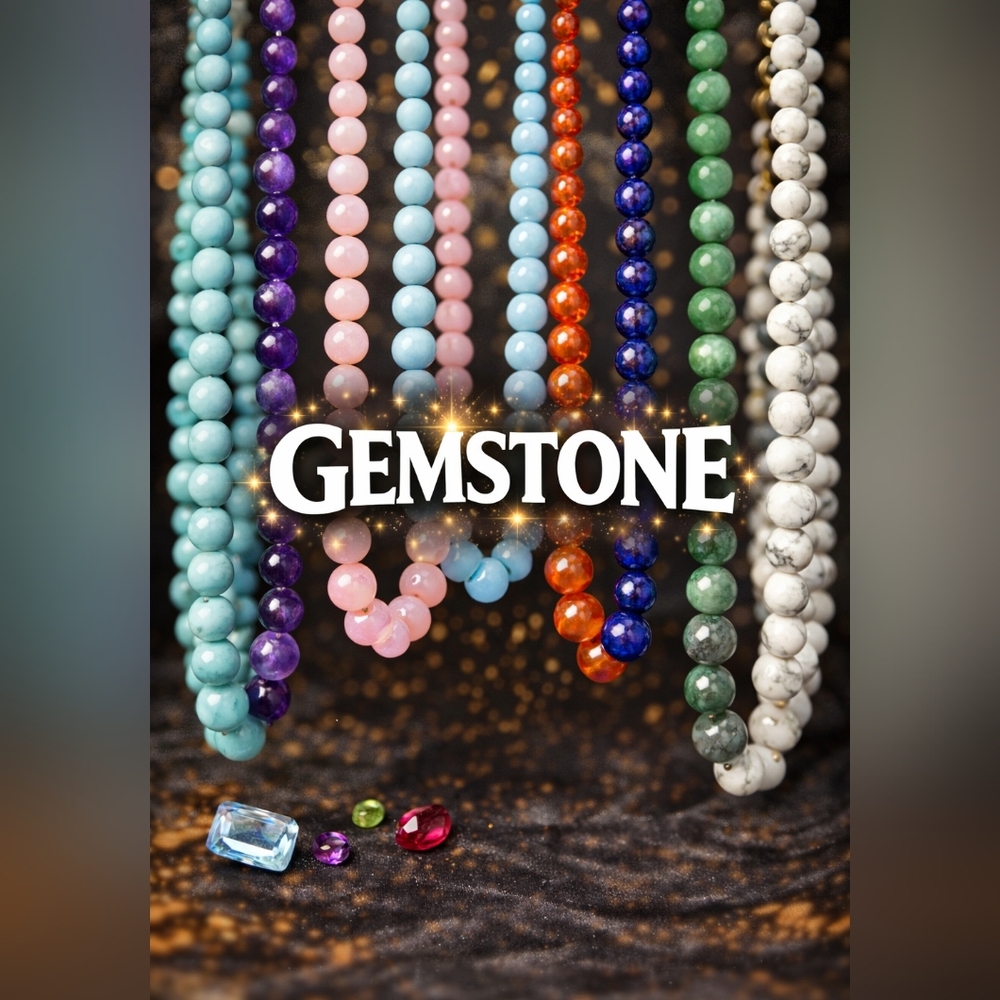 Various Gemstone necklaces